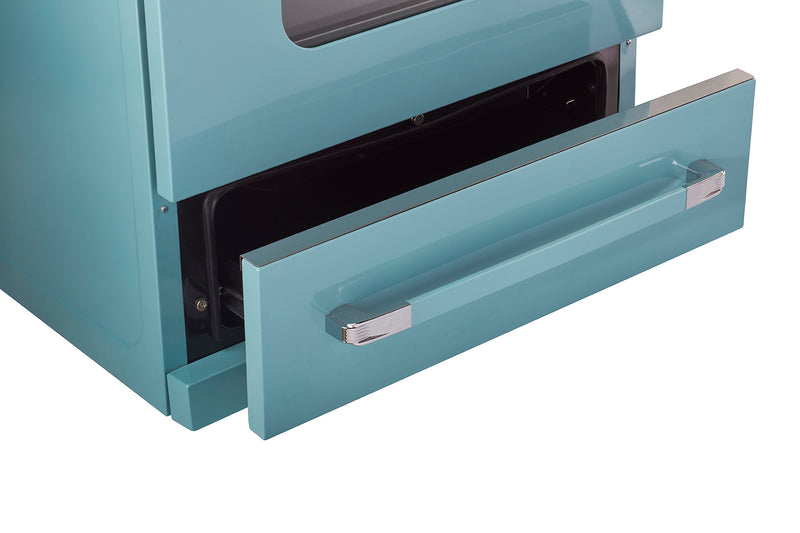 Cuisinière à gaz Classic Rétro par Unique de 30 po à convection - UGP-30CR T