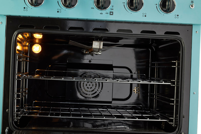 Cuisinière à gaz Classic Rétro par Unique de 30 po à convection - UGP-30CR T