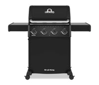 Barbecue à gaz naturel Broil King CrownMC 410 Shadow de 40 000 BTU - noir - 865057