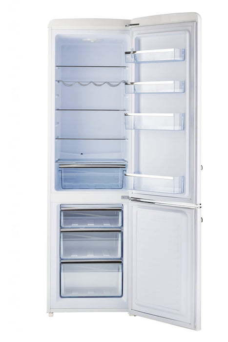 Réfrigérateur Classic Rétro par Unique de 9 pi³ à congélateur inférieur - UGP-275L W AC