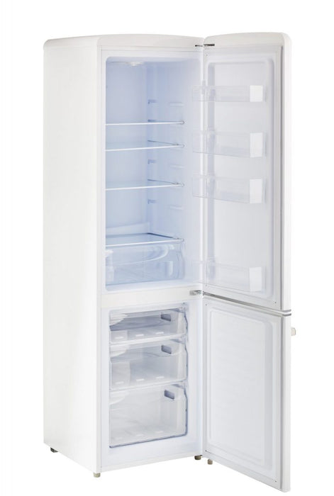 Réfrigérateur CC, alimentation solaire Classic Rétro hors réseau par Unique 10 pi³ congélateur inférieur - UGP-275L W