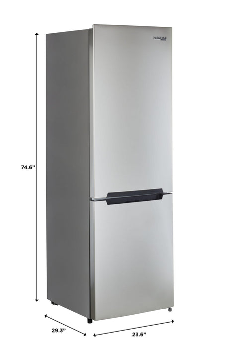 Réfrigérateur Prestige par Unique de 12 pi³ à congélateur inférieur sans givre - UGP-328L P S/S