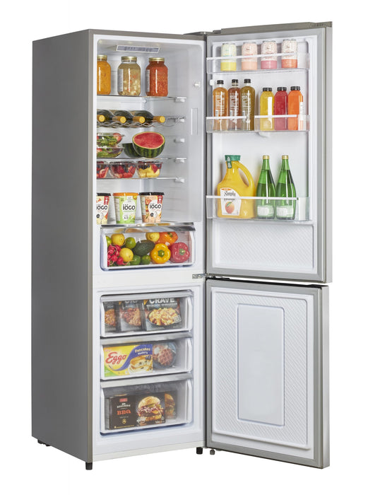 Réfrigérateur Prestige par Unique de 12 pi³ à congélateur inférieur sans givre - UGP-328L P S/S