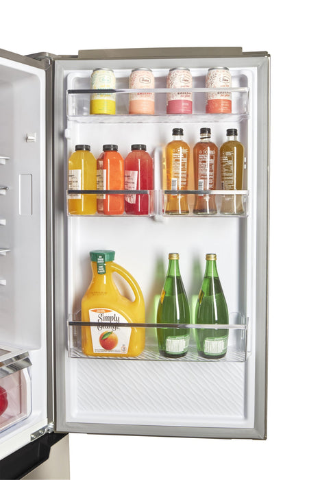 Réfrigérateur Prestige par Unique de 12 pi³ à congélateur inférieur sans givre - UGP-328L P S/S