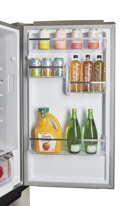 Réfrigérateur Prestige par Unique de 12 pi³ à congélateur inférieur sans givre - UGP-328L P S/S