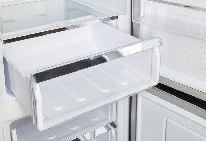 Réfrigérateur Prestige par Unique de 9 pi³ à congélateur inférieur - UGP-278L P S/S