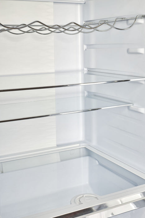 Réfrigérateur Prestige par Unique de 12 pi³ à congélateur inférieur sans givre - UGP-328L P S/S
