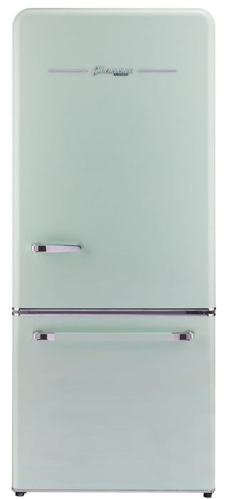 Classic Rétro par Unique sans givre Réfrigérateur à congélateur dans le bas de 18 pi³ - UGP-510L LG AC