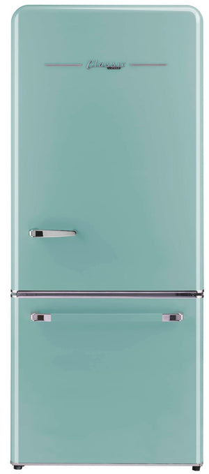 Classic Rétro par Unique sans givre Réfrigérateur à congélateur dans le bas de 18 pi³ - UGP-510L T AC