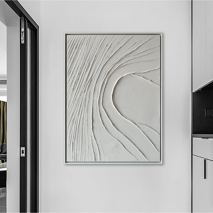 Œuvre d’art murale Infinite peinte à la main à texture épaisse - 36 po x 48 po