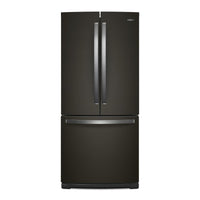 Réfrigérateur Whirlpool de 20 pi³ et de 30 po à portes françaises - acier inoxydable noir - WRF560SM…