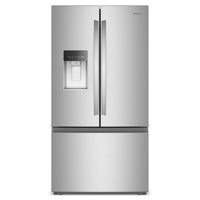 Réfrigérateur Whirlpool à portes françaises, 23,4 pi³, 36 po de largeur, profondeur de comptoir réelle – Acier inoxydable – WRFC7036RZ