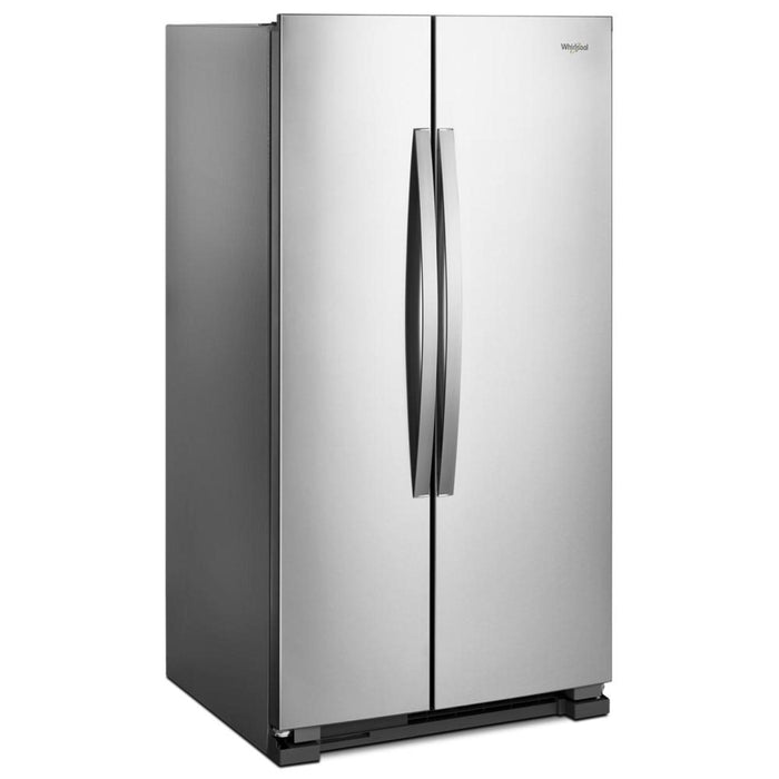 Réfrigérateur Whirlpool de 22 pi³ et de 33 po à compartiments juxtaposés - acier inoxydable monochrome - WRS312SNHM