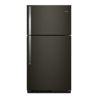 Réfrigérateur Whirlpool de 21 pi³ et de 33 po à congélateur supérieur - acier inoxydable noir - WRT5…