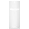 Réfrigérateur Whirlpool de 18,0 pi³ et de 28 po à congélateur supérieur - blanc - WRTX5118TW