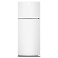  Réfrigérateur Whirlpool de 18,0 pi³ et de 28 po à congélateur supérieur - blanc - WRTX5118TW