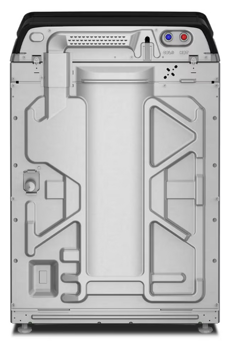 Laveuse intelligente Whirlpool à chargement par le haut de 6,1 pi3 avec agitateur amovible - argenté radieux - WTW8507TR