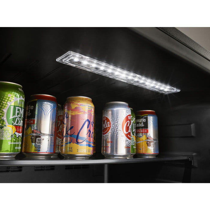 Réfrigérateur Whirlpool de 5,1 pi³ et de 24 po sous le comptoir - acier inoxydable résistant aux traces de doigts - WUR50X24HZ