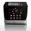Grille-pain automatique Inspirex en acier inoxydable avec écran tactile interactif - XTOSAT2SS6A