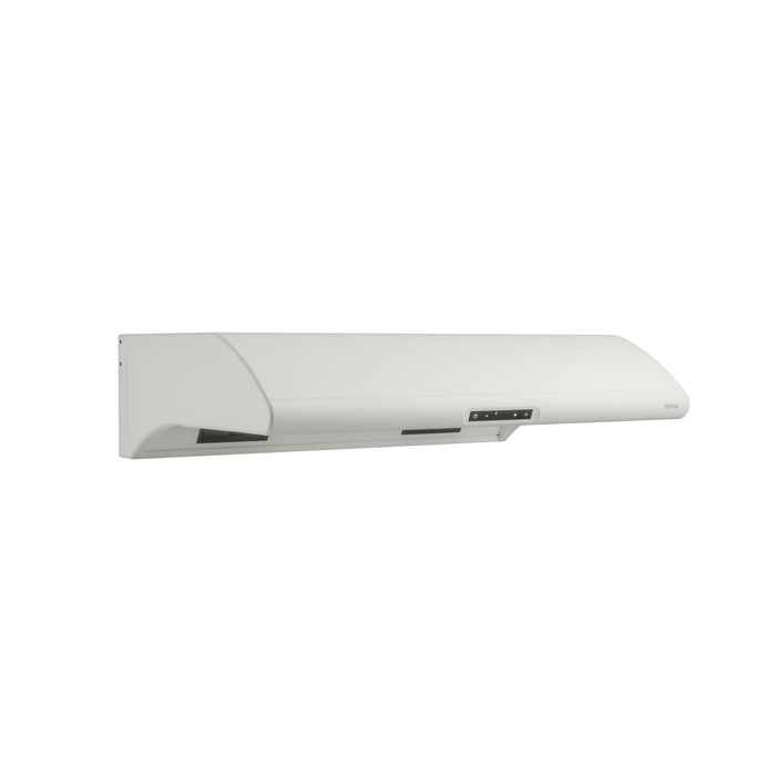 Hotte de cuisinière sous l’armoire Typhoon de Zephyr de 30 po - blanc - AK2100CW