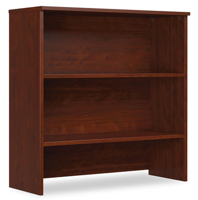 Affirm 35.43" Commercial Grade Bookcase Hutch - Classic Cherry|Crédence de style bibliothèque Affirm de 35,43 po de qualité commerciale - cerisier classique