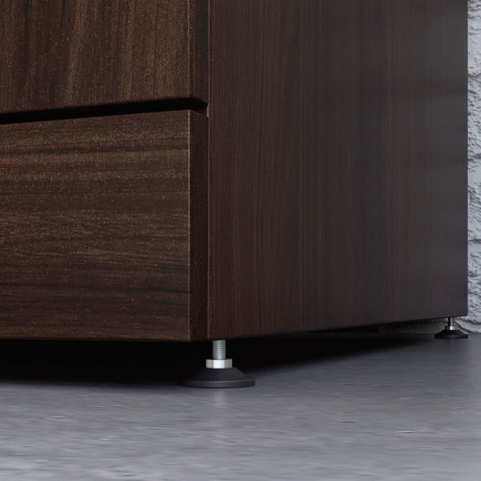 Armoire de rangement Affirm de 35,43 po de qualité commerciale - orme noble