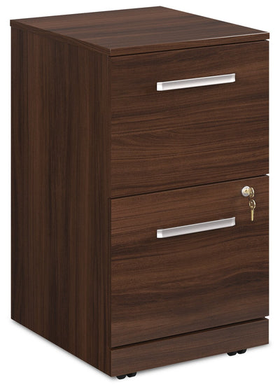 Affirm 15.55" Commercial Grade 2-Drawer Filing Cabinet - Noble Elm|Classeur Affirm de 15,55 po de qualité commerciale à 2 tiroirs - orme noble