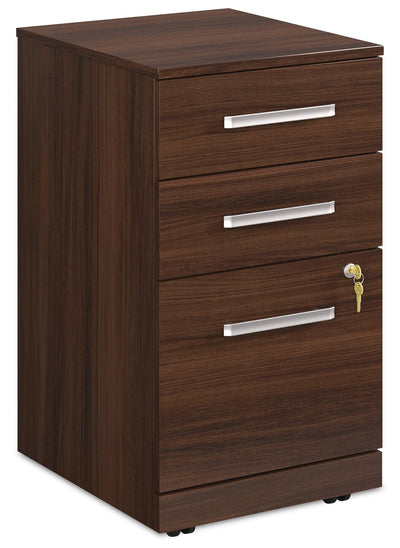 Affirm 15.55" Commercial Grade 3-Drawer Filing Cabinet - Noble Elm|Classeur Affirm de 15,55 po de qualité commerciale à 3 tiroirs - orme noble