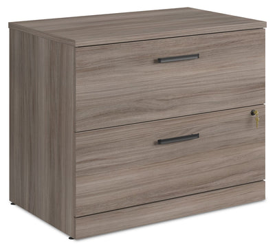 Affirm 35.43" Commercial Grade 2-Drawer Filing Cabinet - Hudson Elm|Classeur Affirm de 35,43 po de qualité commerciale à 2 tiroirs - orme Hudson