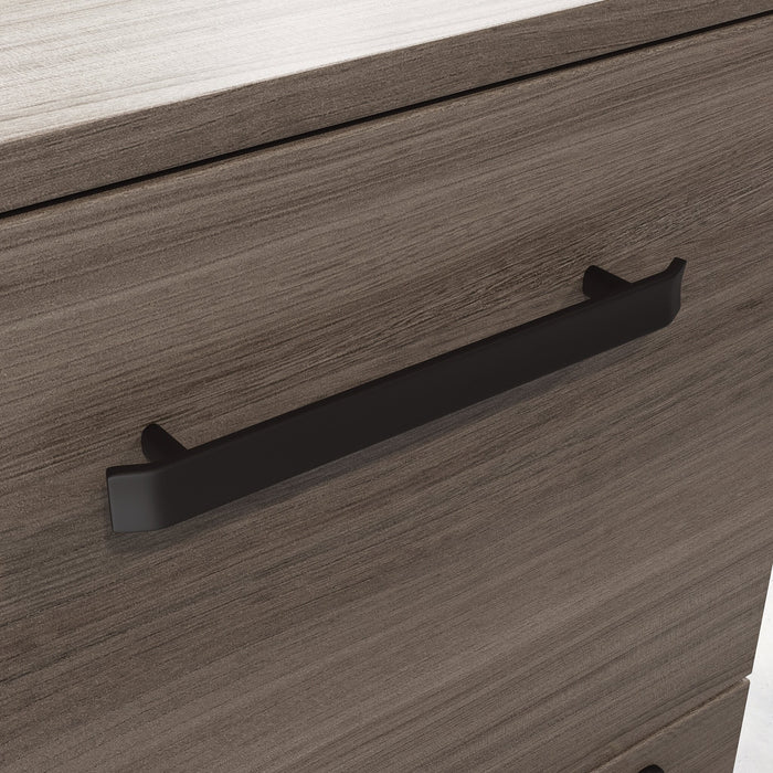 Classeur Affirm de 15,55 po de qualité commerciale à 2 tiroirs - orme Hudson