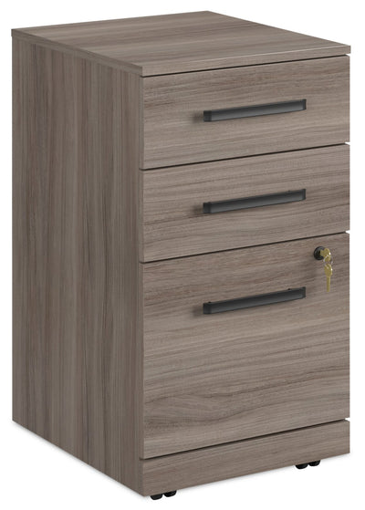 Affirm 15.55" Commercial Grade 3-Drawer Filing Cabinet - Hudson Elm|Classeur Affirm de 15,55 po de qualité commerciale à 3 tiroirs - orme Hudson