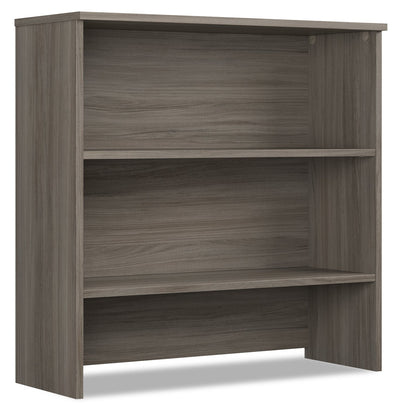 Affirm 35.43" Commercial Grade Bookcase Hutch - Hudson Elm|Crédence de style bibliothèque Affirm de 35,43 po de qualité commerciale - orme Hudson