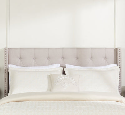 Argentina 4-Piece Full/Queen Comforter Set - White | Ensemble d’édredon Argentina 4 pièces pour lit double ou grand lit - blanc