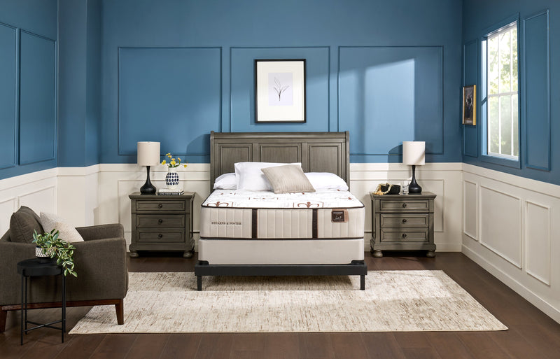 Matelas ferme luxueux à plateau régulier Allianz de Stearns & Foster pour grand lit