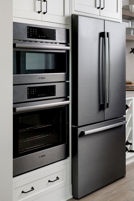 Réfrigérateur Bosch de série 800 de 21 pi3 à portes françaises - B36CT80SNB