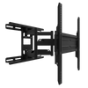 Support mural de securite antivol Kanto SDX600 a mouvement complet pour televiseurs de 37 a 65 pouces, noir