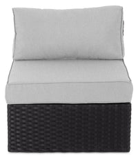  Fauteuil sans accoudoirs Barbados pour la terrasse - gris