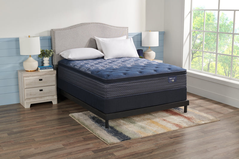 Ensemble matelas moelleux à Euro-plateau Back Logic 3.0 de Serta pour lit simple