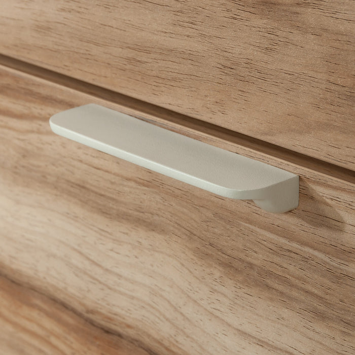 Tour de classement Bergen Circle de 15,75 po de qualité commerciale avec 2 tiroirs et compartiment - bois naturel 