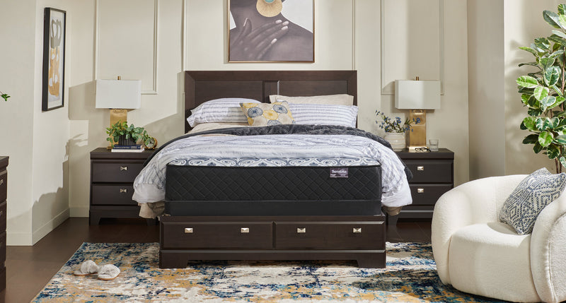 Matelas semi-ferme à plateau régulier Barcelona de Springwall pour grand lit