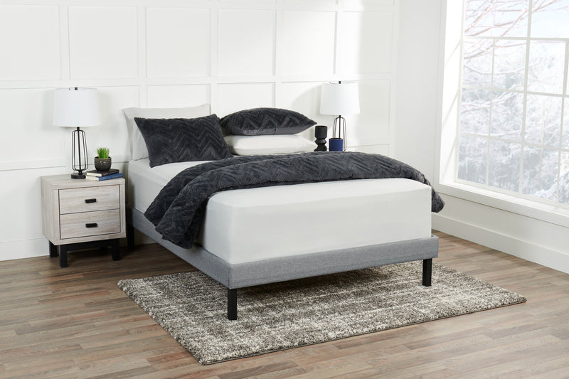 Base plateforme Breeze pour très grand lit - gris moyen