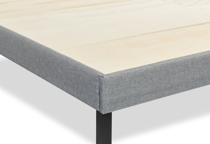 Base plateforme Breeze pour très grand lit - gris moyen