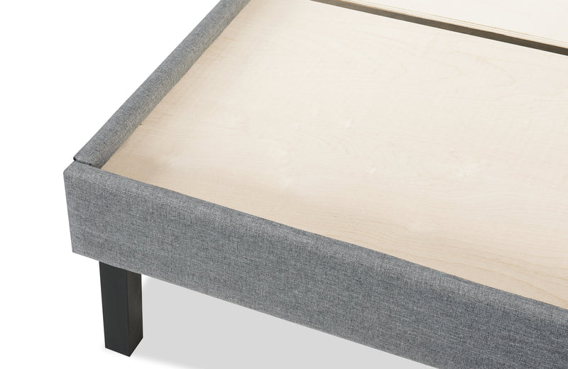 Base plateforme Breeze pour très grand lit - gris moyen