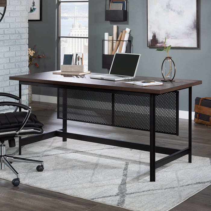 Bureau de type table Briarbrook de 65,98 po de qualité commerciale - brun