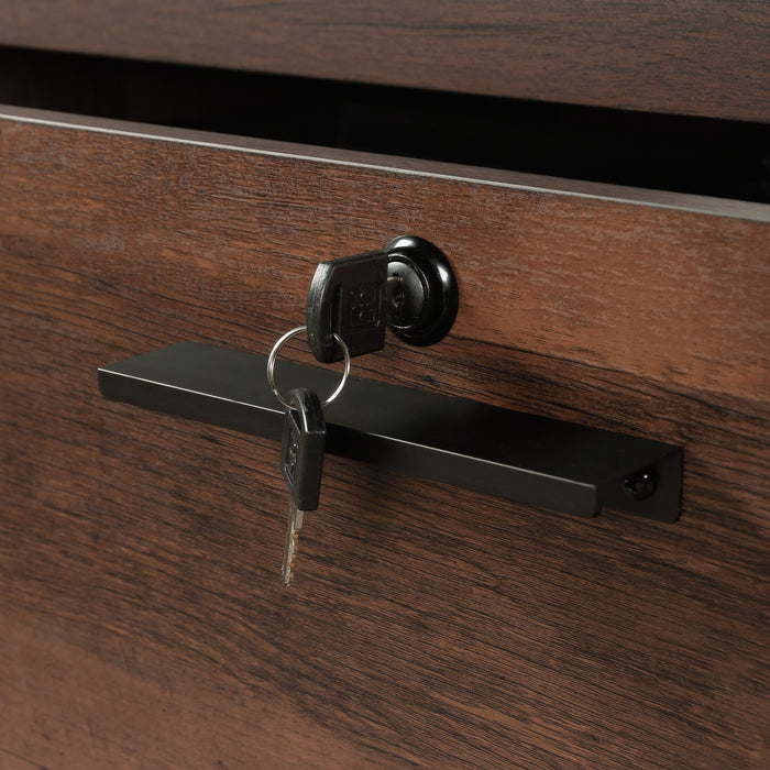 Classeur Briarbrook de 32,17 po de qualité commerciale à 2 tiroirs - brun