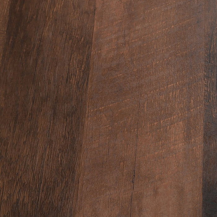 Grande crédence Briarbrook de 64,57 po de qualité commerciale avec compartiments ouverts - brune