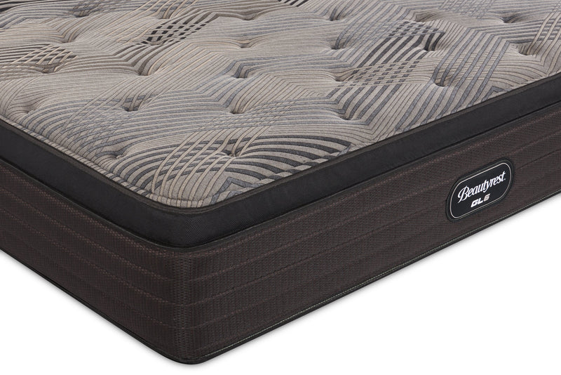 Matelas moyen à Euro-plateau GL6 de Beautyrest pour lit simple très long
