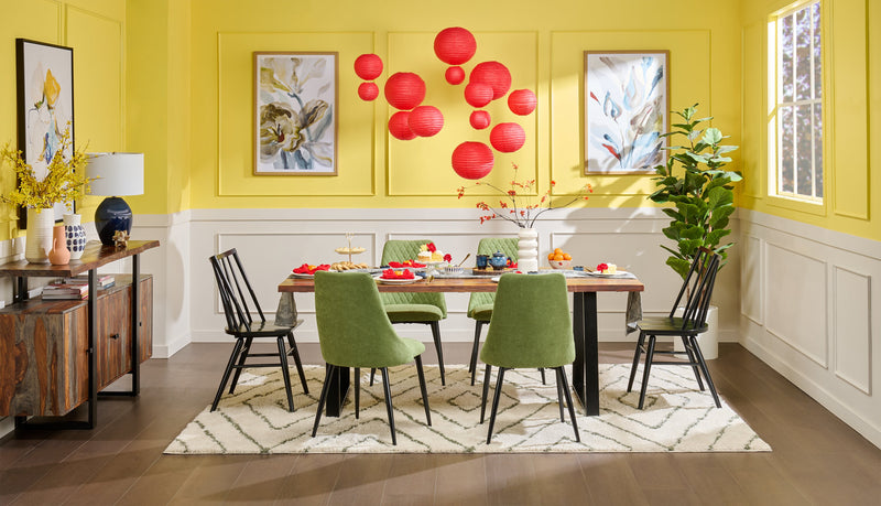 Œuvre d’art encadrée mate sous verre « Spring Fling I » - 25 po x 37 po