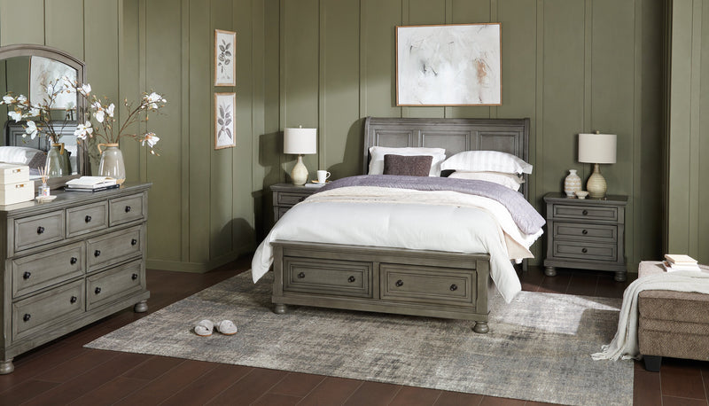 Toile décorative encadrée « Neutral Mood II » avec fioritures - 31 po x 41 po