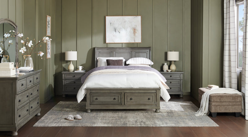 Toile décorative encadrée « Neutral Mood II » avec fioritures - 31 po x 41 po